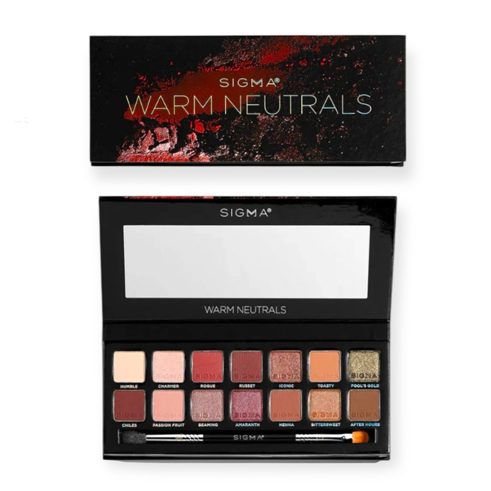 Sigma Beauty Warm Neutrals Eyeshadow Palette
